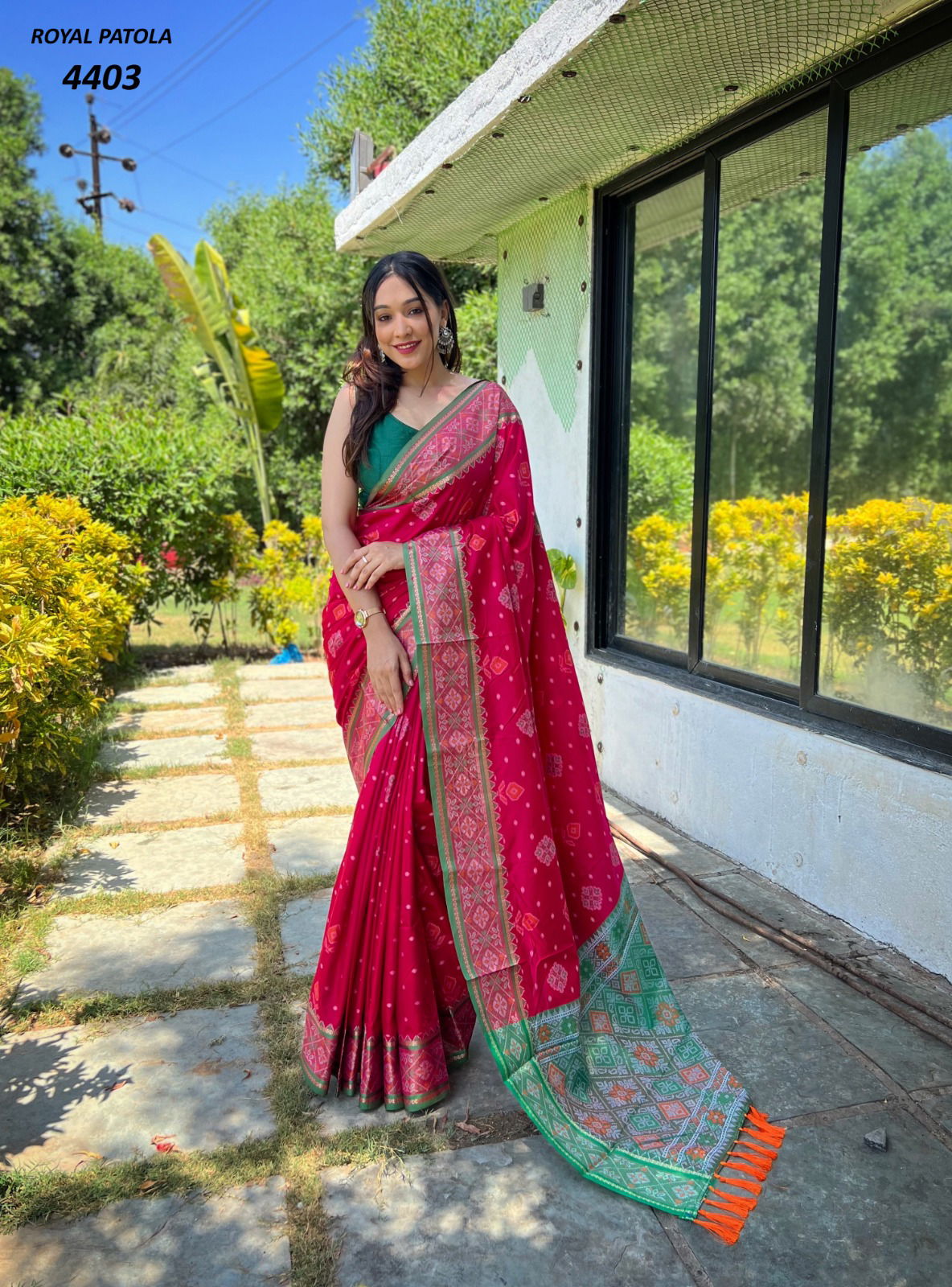 Royal Patola By Fashion Lab Printed Sarees Catalog